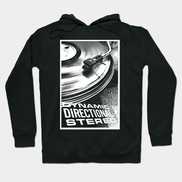 Dynamic Directional Stereo Vinyl Hoodie by Alter the Past